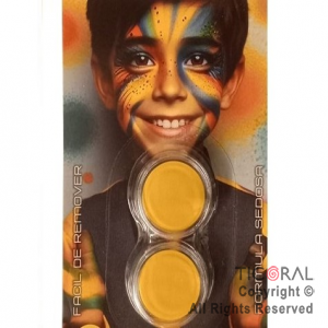 MAQUILLAJE ARTISTICO AMARILLO AMARILLO (BLISTER X 2 UNID - 4 GR) (PACK X 3 BLISTERS)